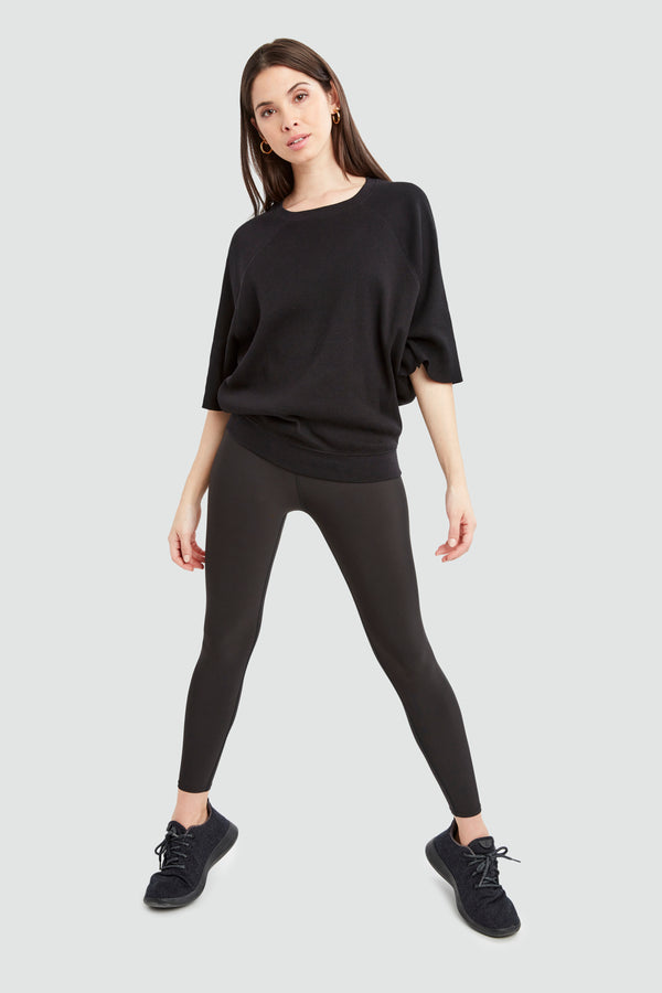 Tasha Waffle Crewneck