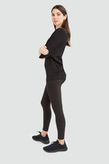 Tasha Waffle Crewneck